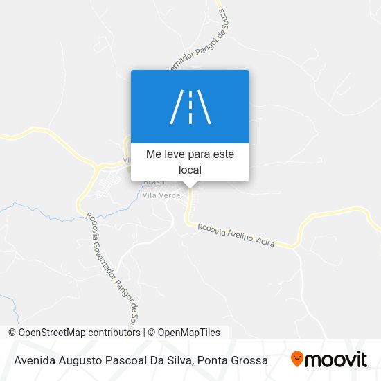Avenida Augusto Pascoal Da Silva mapa