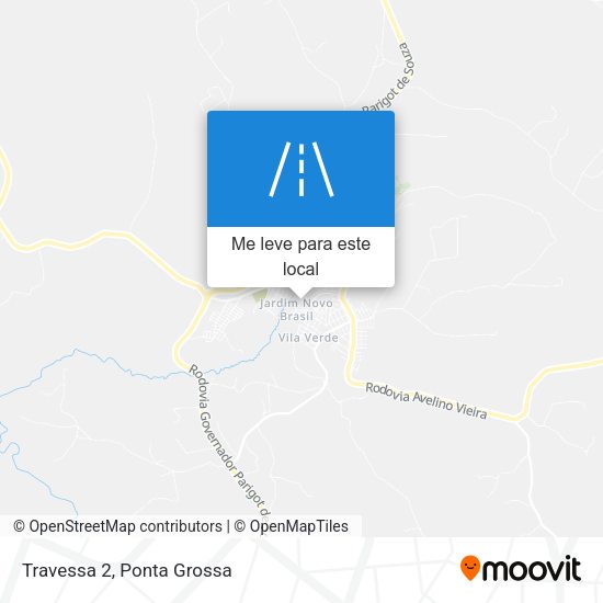 Travessa 2 mapa