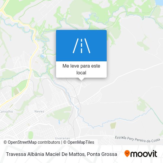 Travessa Albânia Maciel De Mattos mapa