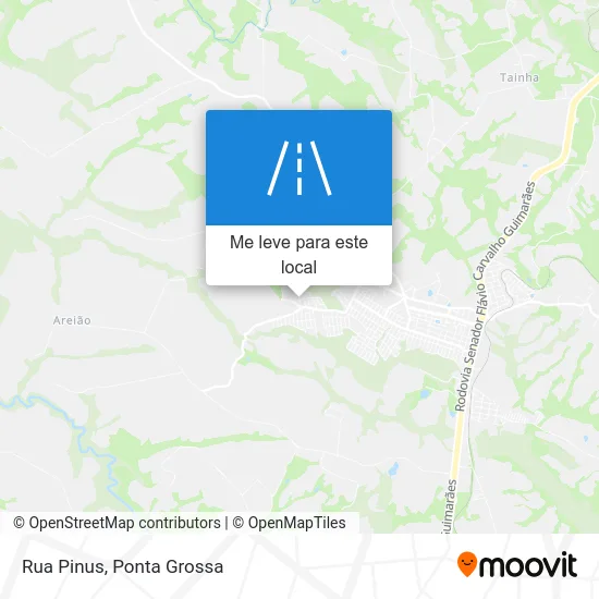 Rua Pinus mapa