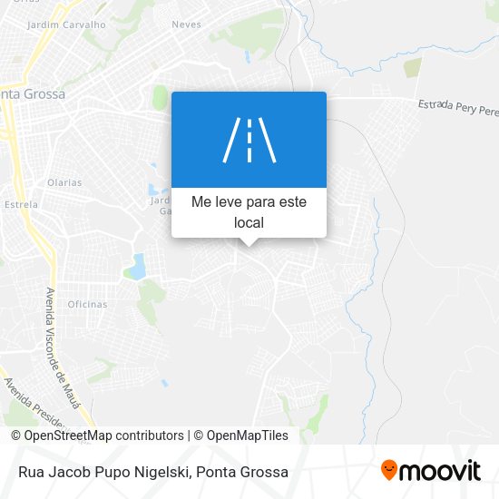 Rua Jacob Pupo Nigelski mapa