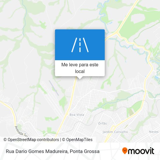 Rua Dario Gomes Madureira mapa