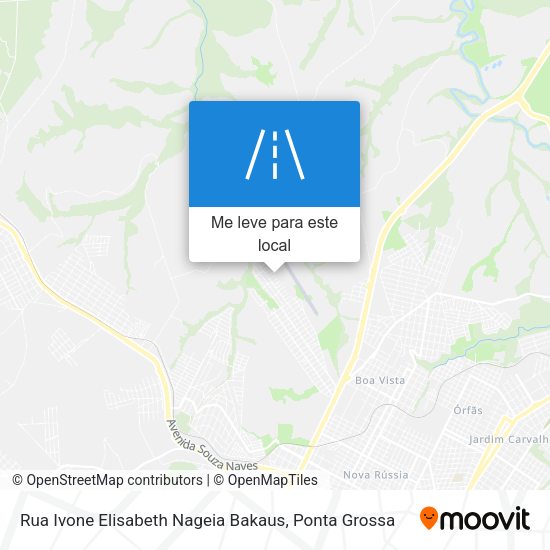 Rua Ivone Elisabeth Nageia Bakaus mapa