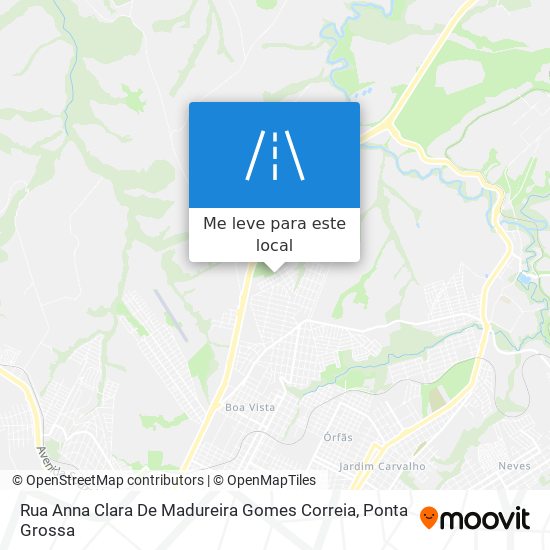 Rua Anna Clara De Madureira Gomes Correia mapa