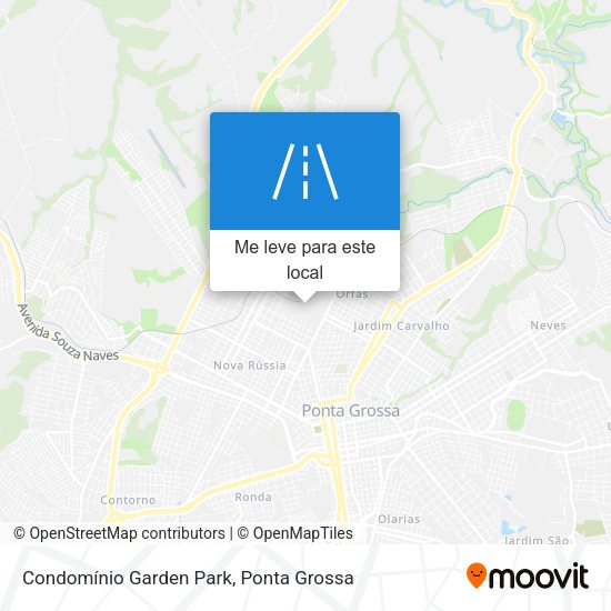 Condomínio Garden Park mapa