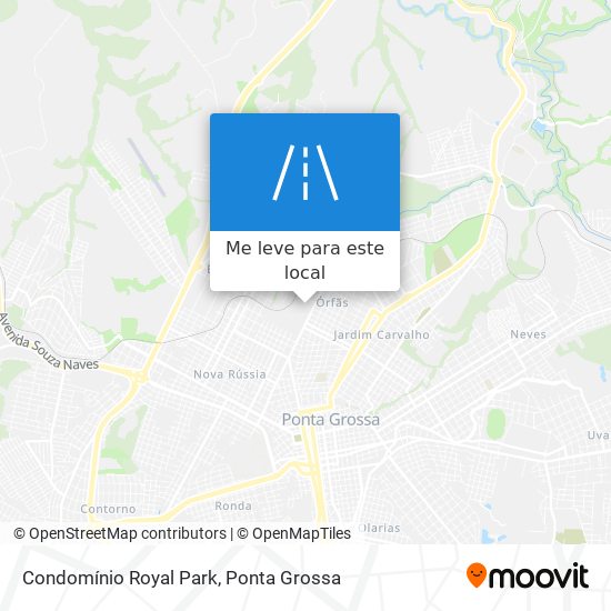 Condomínio Royal Park mapa