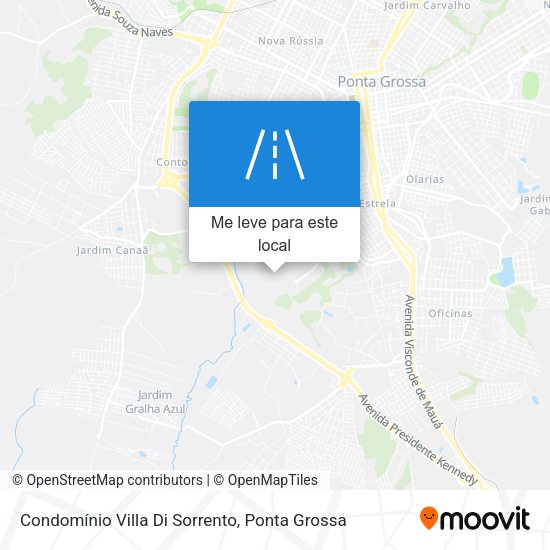 Condomínio Villa Di Sorrento mapa