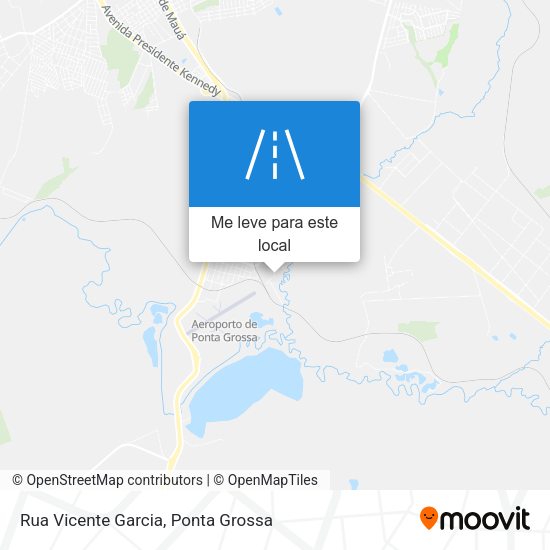 Rua Vicente Garcia mapa