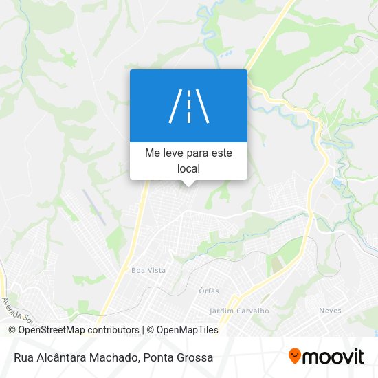 Rua Alcântara Machado mapa
