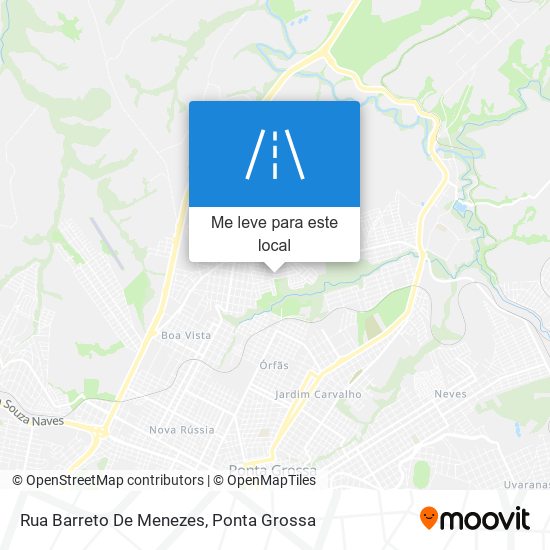 Rua Barreto De Menezes mapa