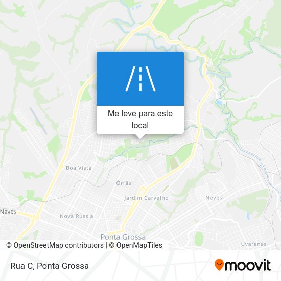 Rua C mapa