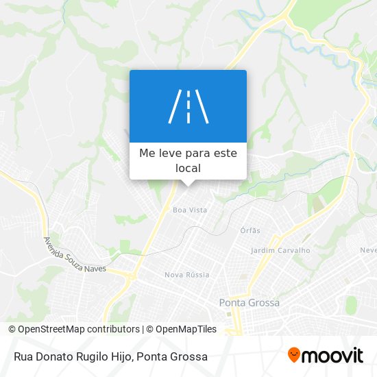 Rua Donato Rugilo Hijo mapa