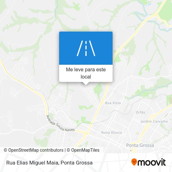 Rua Elias Miguel Maia mapa