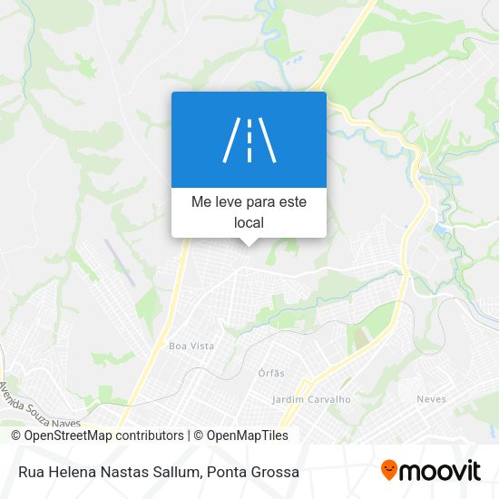 Rua Helena Nastas Sallum mapa