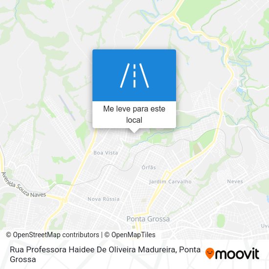 Rua Professora Haidee De Oliveira Madureira mapa