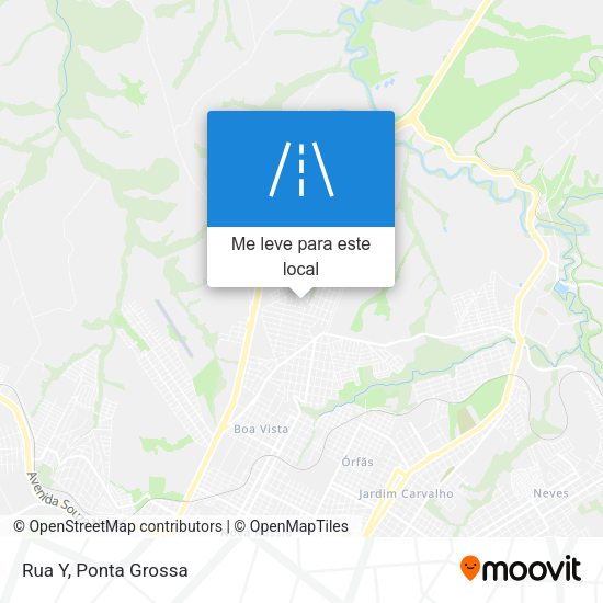 Rua Y mapa