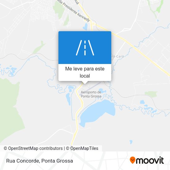 Rua Concorde mapa