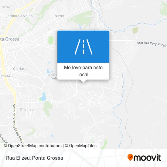 Rua Elizeu mapa