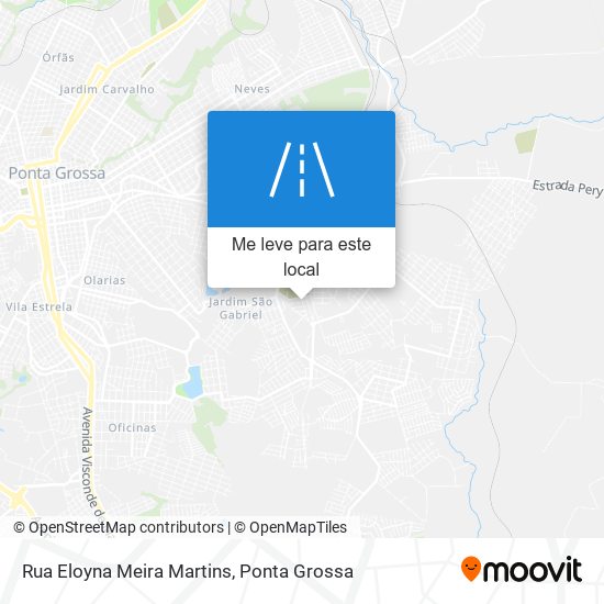 Rua Eloyna Meira Martins mapa