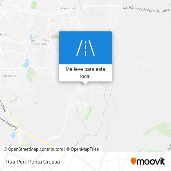 Rua Peri mapa