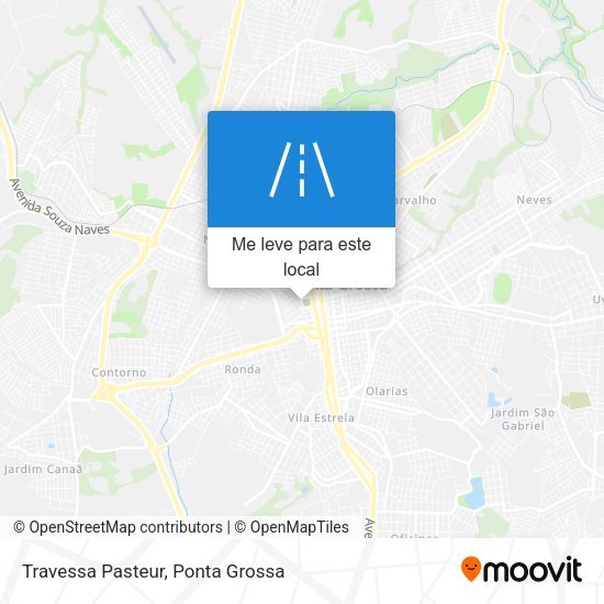 Travessa Pasteur mapa