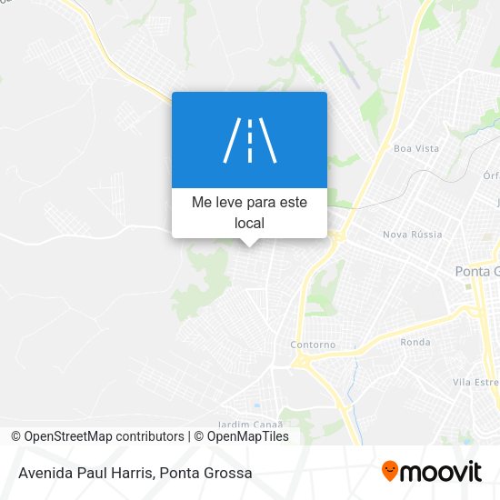 Avenida Paul Harris mapa