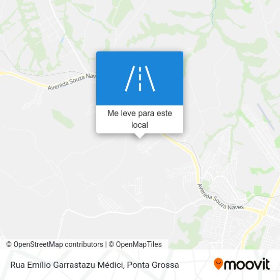Rua Emílio Garrastazu Médici mapa