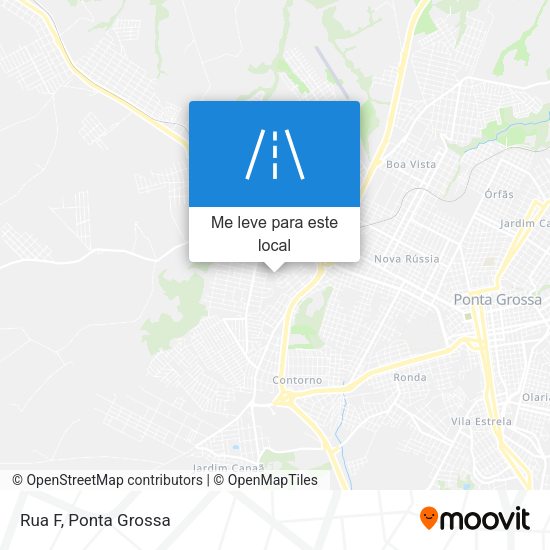 Rua F mapa