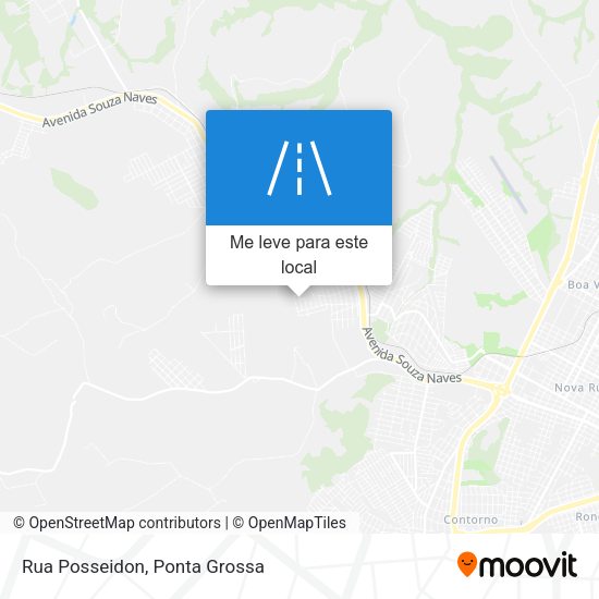 Rua Posseidon mapa