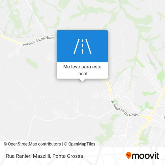 Rua Ranieri Mazzilli mapa