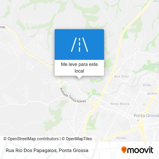 Rua Rio Dos Papagaios mapa