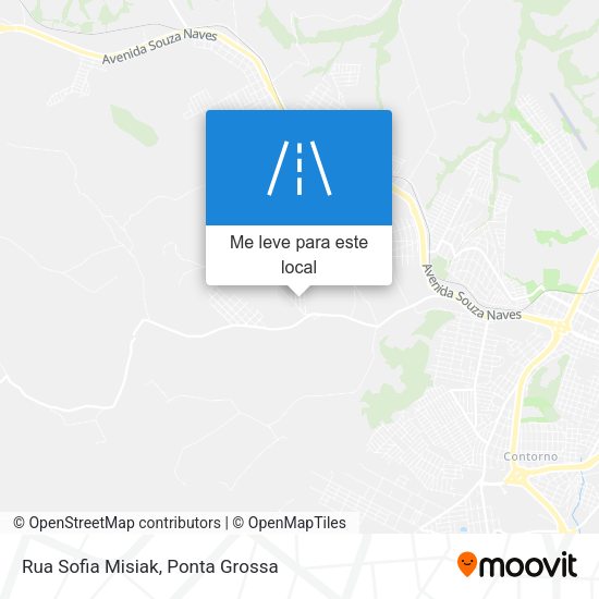 Rua Sofia Misiak mapa