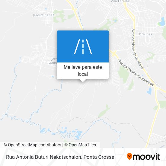 Rua Antonia Buturi Nekatschalon mapa