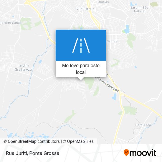 Rua Juriti mapa