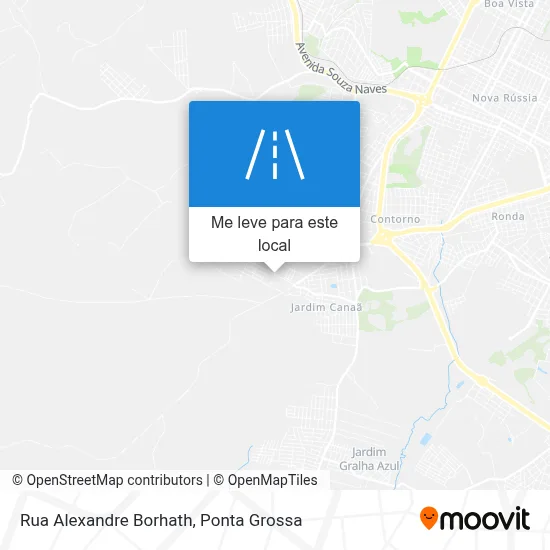 Rua Alexandre Borhath mapa