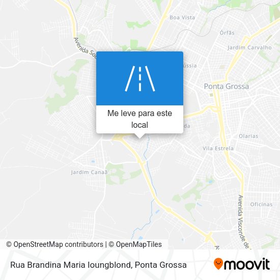 Rua Brandina Maria Ioungblond mapa