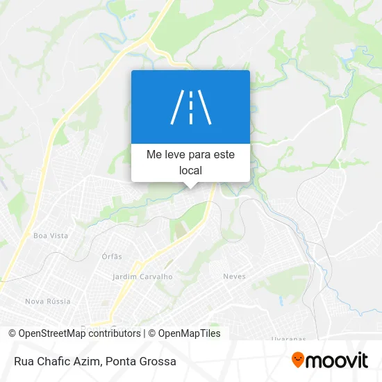 Rua Chafic Azim mapa