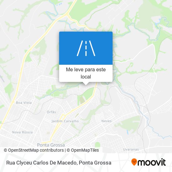 Rua Clyceu Carlos De Macedo mapa