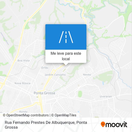 Rua Fernando Prestes De Albuquerque mapa