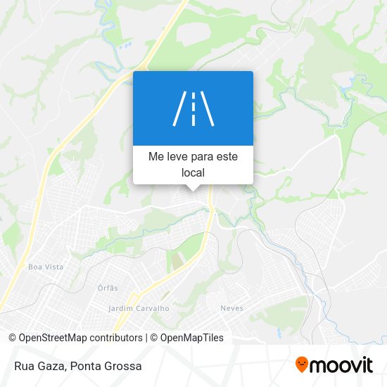 Rua Gaza mapa