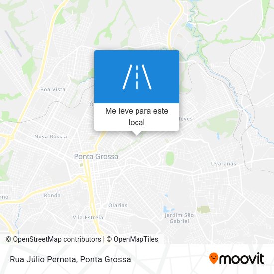Rua Júlio Perneta mapa