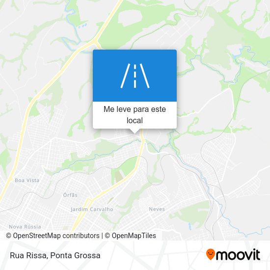Rua Rissa mapa