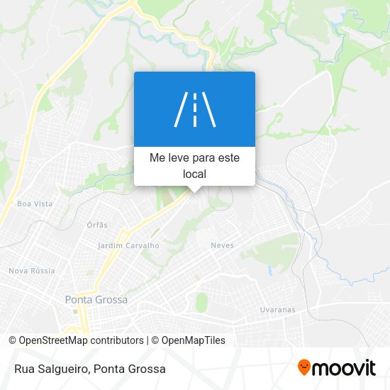 Rua Salgueiro mapa