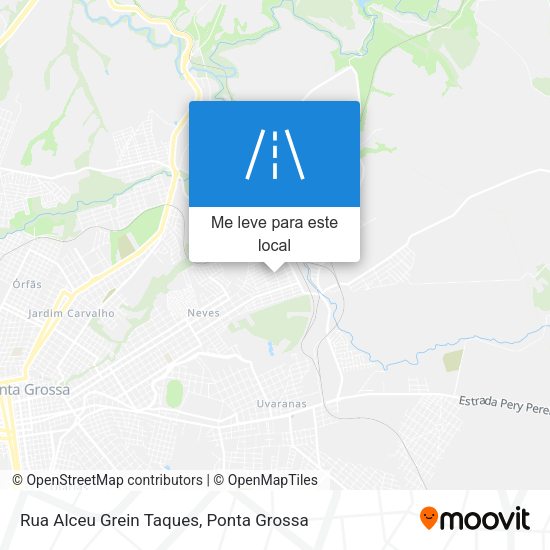 Rua Alceu Grein Taques mapa