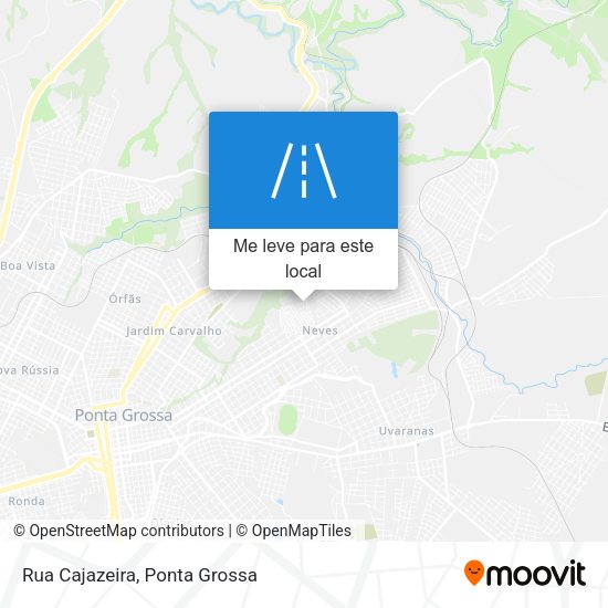 Rua Cajazeira mapa