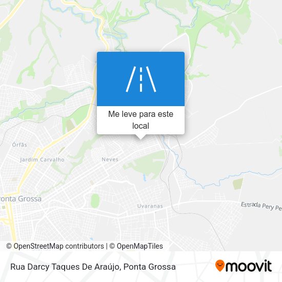 Rua Darcy Taques De Araújo mapa