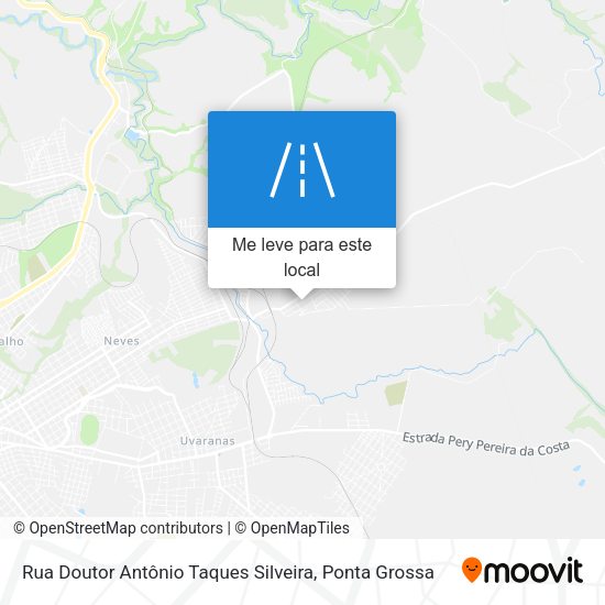Rua Doutor Antônio Taques Silveira mapa