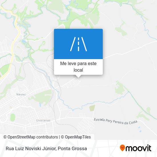 Rua Luiz Noviski Júnior mapa