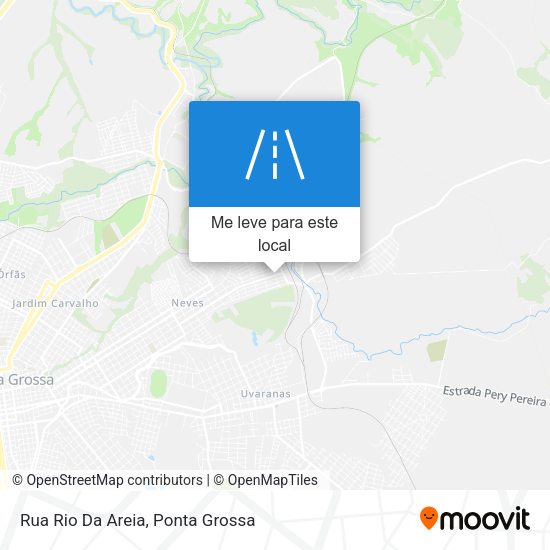 Rua Rio Da Areia mapa