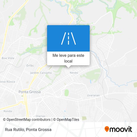 Rua Rutilo mapa